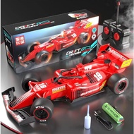 Xe Đua F1 Điều Khiển Từ Xa Tốc Độ Nhanh Phun Khói Sử Dụng Pin Sạc Phù Hợp Làm Quà Cho Bé