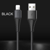 Rock iPhone fast charging cable 1.2m long, black