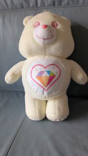 彩虹熊 Care Bears Sparkle heart Plush Toy