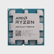 AMD | Ryzen 7 7800X3D AMD ซีพียูเดสก์ท็อป 8C16T Zen4 5NM 4.2/5.0GHz แคช L3 ขนาดใหญ่ 96MB
