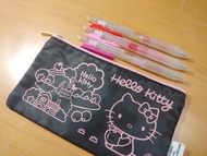 Hello Kitty 扁身筆袋 小袋 收納袋 （99%新）