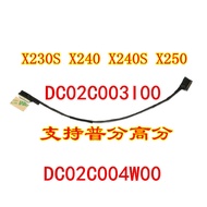 LCD Cable Screen DisplayPort Cable Replacement for Lenovo X250 X240 X240S X230S DC02C004W00