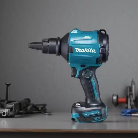 Makita Power Tools Makita 18v Tools DAS180Z High-power Air Dust Removal Gun for Blowing Dust in Narr