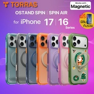 TORRAS OSTAND Q3 SPIN/Air Case For iPhone 17/16/Pro/Max