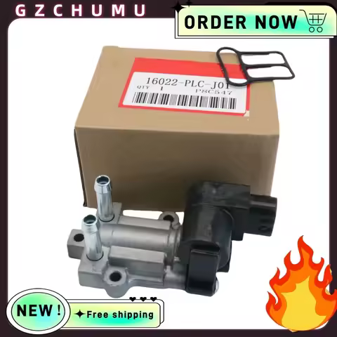 Idle Air Control IAC Valve 16022-PLC-J01 For Acura EL Honda Civic 1.7L 2001 2002 2003 2004 2005 New 