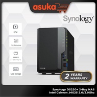 Synology DS224+ 2-Bay NAS / DS220+ (Intel Celeron J4025 2.0/2.9Ghz, 2GB DDR4,2 x GbE)