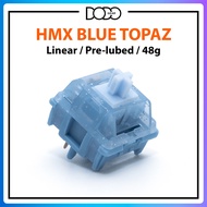 Switch HMX Blue Topaz 5 PIN Linear 48g keyboard Switch Switch HMX Blue Topaz DoDo Gear