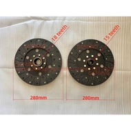 JINMA 550.21S.011 Main Clutch Disc + 550.21S.014 PTO Clutch Disc , JINMA / JM 50HP - 65HP Tractor Pa