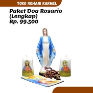 LILIN ROSARY PRAYER PACKAGE ROSARY/ MOTHER MARY STATUE/ CATHOLIC ROSARY/ WOMEN'S ROSARY/ CATHOLIC PR