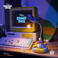 SUNDAY HOME Disney Donald Duck Fishing Duck Lamp Decoration Desktop Decoration Table Lamp Creative G