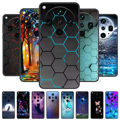 Cute Painted Silicone Case on For Oppo Find X8 Ultra / Find X8S / Find X8 Pro Soft Shockproof Shell 
