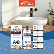 Quartz Countertop Repair Kit Epoxy Resin Titanium Dioxide For Stone Surfaces Upgraded 1/2Pcs