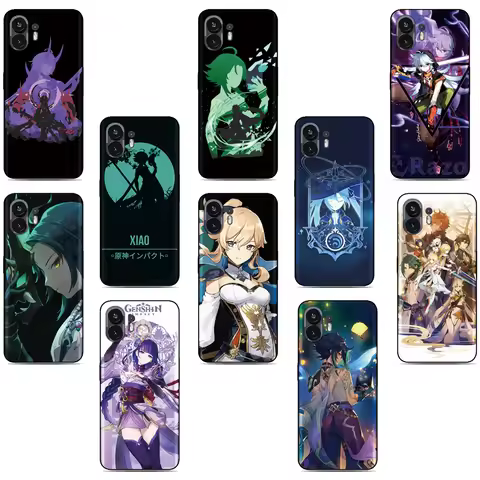 Anime Genshin Impact Phone Case For Xiaomi Poco C85 C65 X6 M5 M7 C71 14T Redmi Note 14 13 Pro Plus 1
