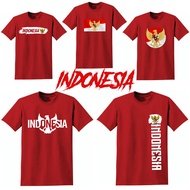 MERAH Top Men'sWanita Seven Pieces Mother Father's T-Shirt Red and White Pride Red and White T-Shirt