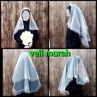 (ANINAS) Veil veil BAJET veil Marriage veil Bridal veil simple