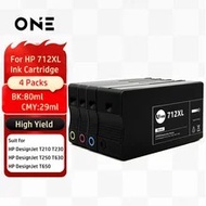 712XL 712 Ink Cartridges Replacement for 712 DesignJet Ink Cartridge 712XL 712 Black for HP DesignJe