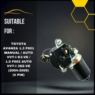 WIPER MOTOR TOYOTA AVANZA 1.3 F601 MANUAL / AUTO VVT-I K3-VE / 1.5 F602 AUTO VVT-I 3SZ-VE (2004-2006