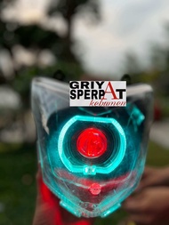 Lampu depan CBR 150 Old lama custome biled biled