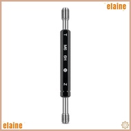 ELAINE Thread Plug Gauge, Double Ends M6*1.0 Measurement Hand Tool, Precision Hex Handle 6H Toleranc