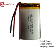 603450 063450 1200mAh 3.7V Lithium Polymer LiPo Rechargeable Battery power Cells For Mp3 DVD bluetoo