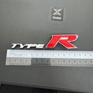 Emblem type R for honda Fk8 /fl5