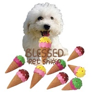 ICE CONE Squeaky Toy Dog Toy ES CONE Sound Dog Toys Chew