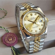 【Datejust】 Rolex Jam tangan Lelaki Automatik / Automatic Men's Watch 36mm diameter stainless Steel j