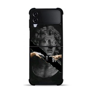 Case Casing Samsung Galaxy Z Flip 3 Z Flip 4 Z Flip 5 5G Maternal Logo DF744