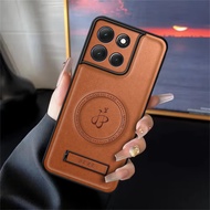 Motorola G86, G86 Power 5G Case Leather Magnetic Standing Premium