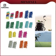 SONONIA Set of 9 golf iron covers, golf club headcovers, number tag guard gift club
