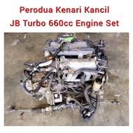 Perodua Kenari Kancil Kelisa JB JB-DET Turbo 660cc Engine With Auto Gearbox &amp; Wiring Set / Enjin Complete Set