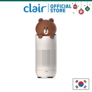 New Clair  FRIENDS BROWN เครื่องฟอกอากาศในรถยนต์ แบบพกพา | รับประกัน 1 ปี ราคาถูก เครื่องฟอกอากาศ เครื่องฟอกอากาศ pm2.5 เครื่องฟอกอากาศฆ่าเชื้อ