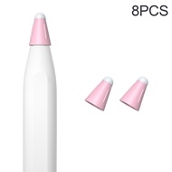 8 PCS / Set Fiber Texture Nib Protector For Apple Pencil