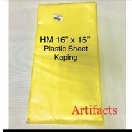 500g HM 16" x 16" Plastic bag / Food Packaging / Hot Meal Storage / Plastic Dabao / Plastik Bungkus 
