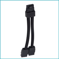 Utake Power Cable 16Pin Connector 12VHPWR Adapter 2x 8Pin to 16Pin GPU Extension Cable for 3090Ti 40