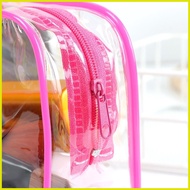 ∇ ♂ ❥ DAPHNE PVC Bag Transparent Toiletry Bag Beauty Case Make Up Pouch Cosmetic Bag