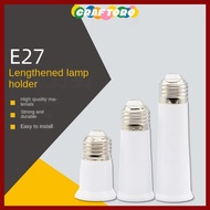 【in stock】CRAFTORO Lamp Holder Base, White 65mm/95mm/120mm E27 To E27 Extender, Plastic Converter Ho