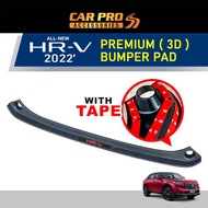 Honda Hrv H-RV 2022 Rear Bumper Protector 4D With Emblem &amp; Double Tape