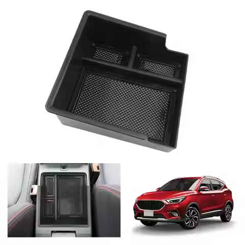 For MG ZS 2022 2023 2024 Centre Console Organiser Armrest Box Storage Tray Glove Interior Box Access