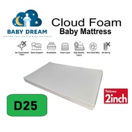 Latex Hybrid Foam Playpen Tilam Bayi Infant Baby Cot Baby Mattress 2Inch -Custom Size Available