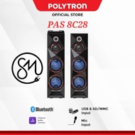 Speaker Aktif Polytron PAS 8C28 Active 8 inch PAS8C28 Super Bass XBR
