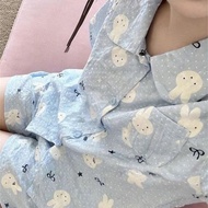 Cute summer short sleeve pajama set 71832