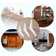 SIKU YiAD Black L-Shaped Iron Wall Shelf Bracket Shelf Bracket– Shelf Bracket