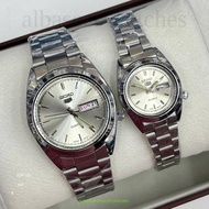original Seiko5 quartz analog stylish stainless steel jam tangan
