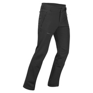 QUECHUA Men’s warm and water-repellent hiking trousers SH500 - Black
