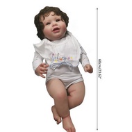 Sn* Mainan Boneka Bayi Newborn Mirip Asli Bahan Silikon Untuk Anak