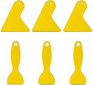 Plastic Scraper Tool for Cleaning 3D Printing 6 Pcs - Plastic Putty Knife Resin Remover - Plastic Sp