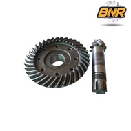 Baisri Gear With Yanmar Pig Shaft EF453T 494T (36T 8Tx6T) Hardened Grade + Front 453