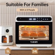 Tjean Multifunctional Steamer Oven Air Fryer 24L