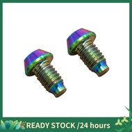 2PCS for  TC4 Titanium Hydraulic Disc Exhaust  Mountain Bike Brake  Spare Parts Accessories -Dazzlin